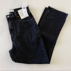 Curve Love Ultra High Rise Ankle Straight Jeans